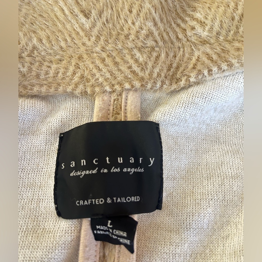 Sanctuary Women's Tan Teddy Coat - Picture 2 of 2